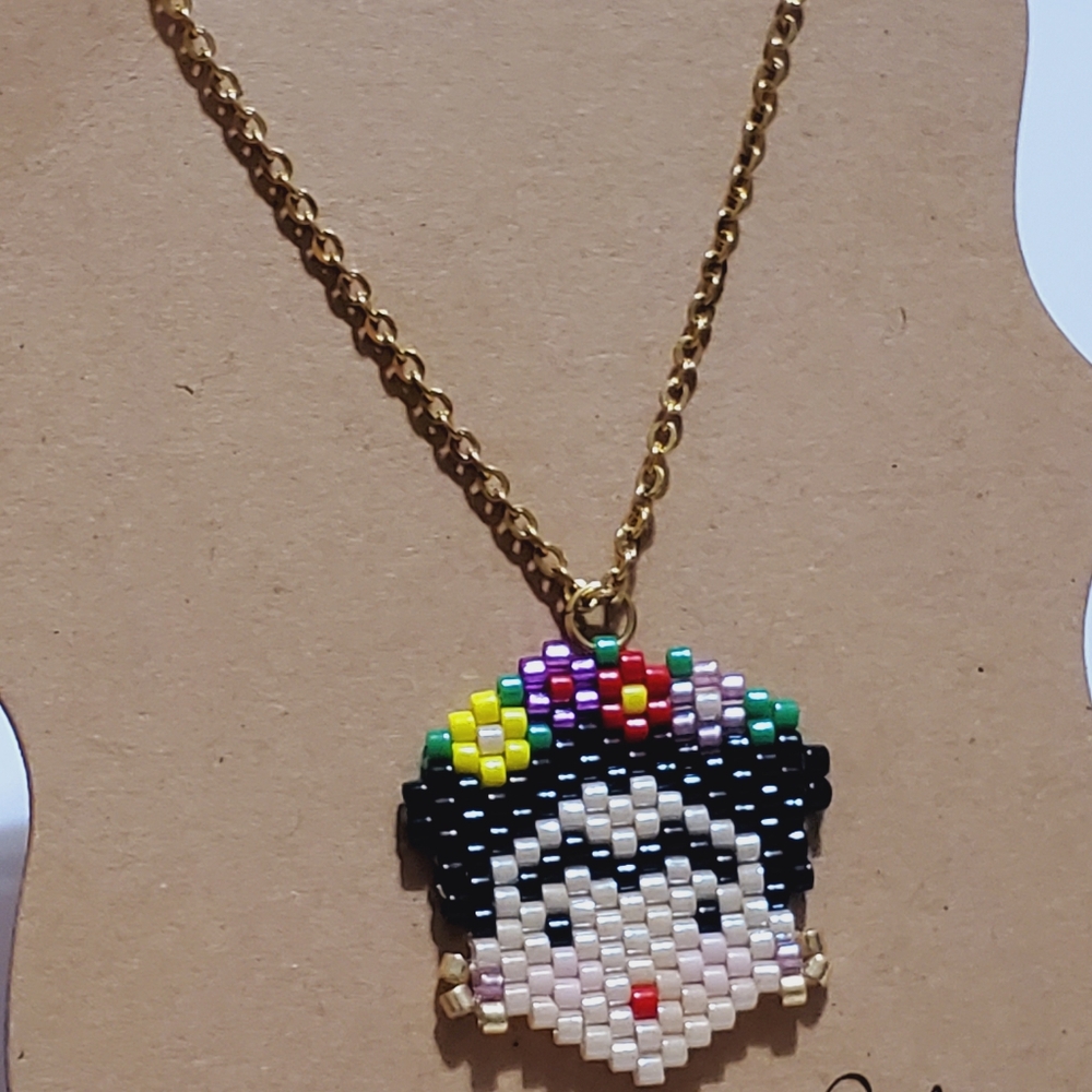Frida Kahlo necklace - Picture 2 of 5